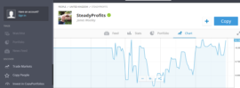 SteadyProfits eToro Performance Chart - February 2019